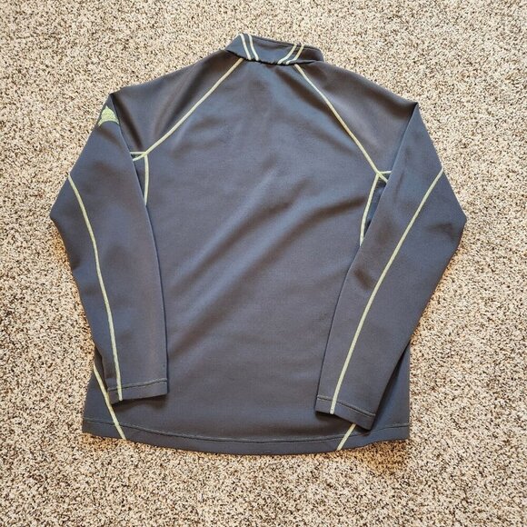 Sunice Pullover Mens L Gray Golf 1/4 Zip Stretch Thermal Congressional S77000 - Picture 2 of 4